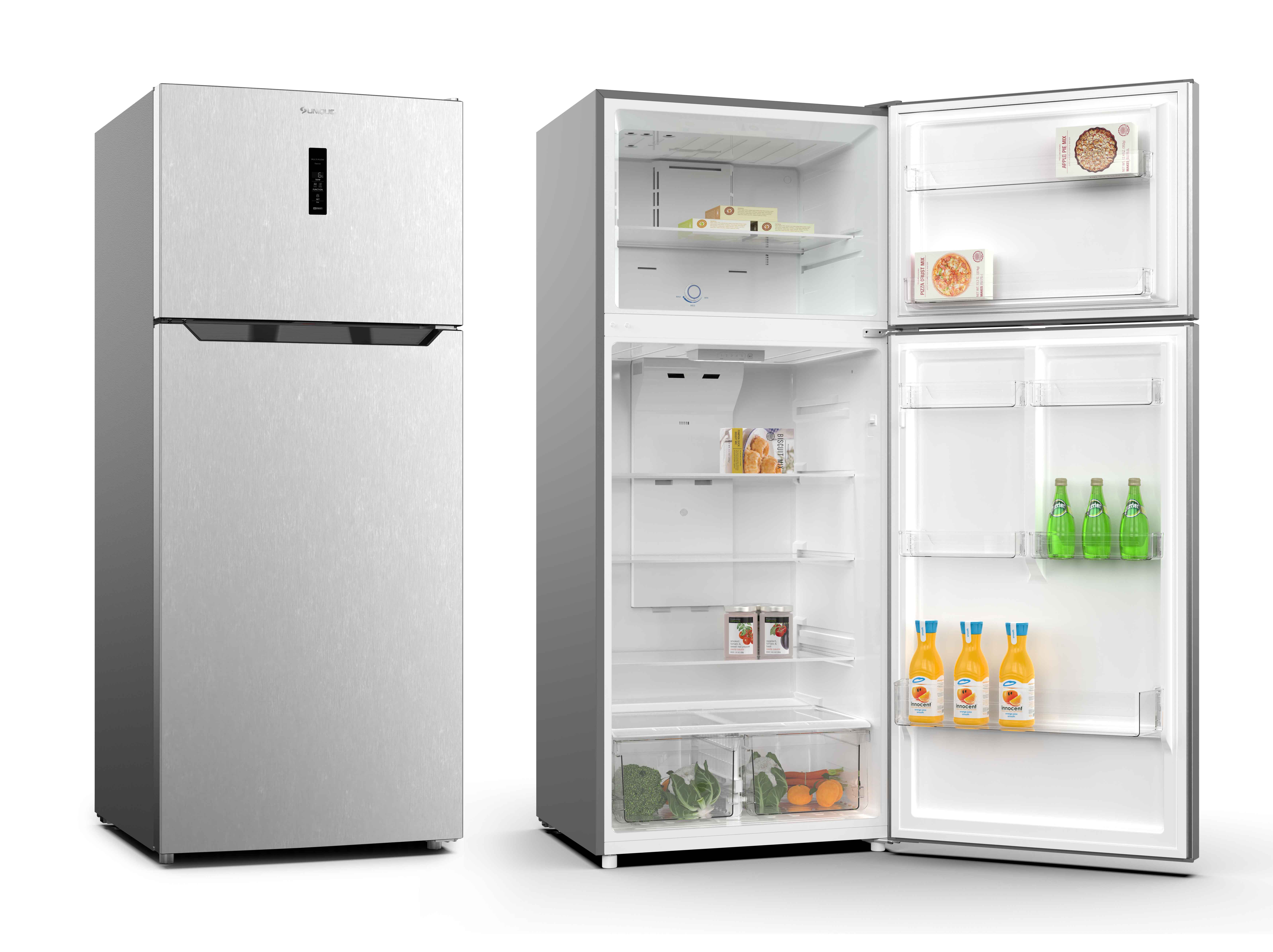 UN-560-NW /UN-560-NS - UNIQUE Frost-free Refrigerator-Freezer